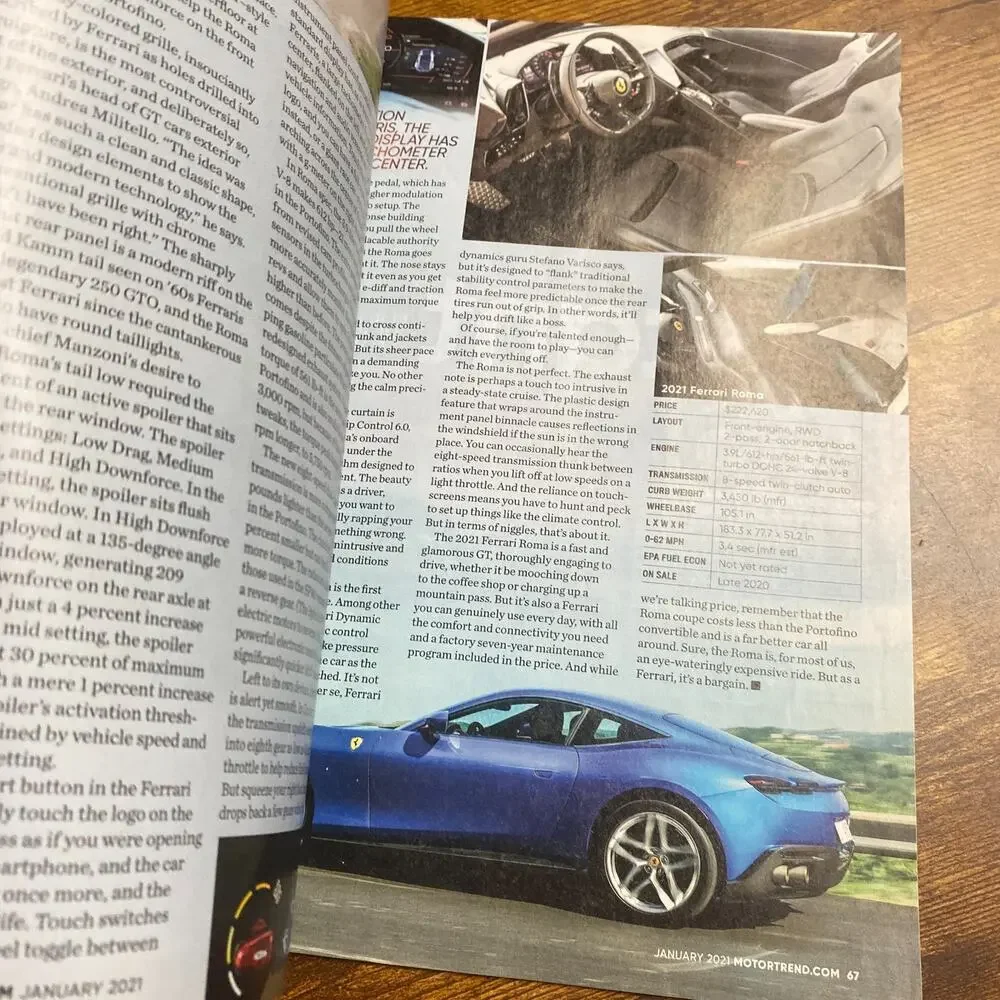 Motor Trend January 2021 Mercedes-Benz Car of the Year (Magazine: Automotive, Ca